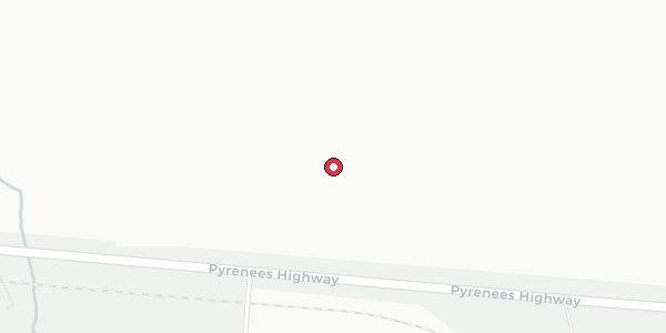 Map of 4608 Pyrenees Highway, Dunneworthy, Victoria, 3377